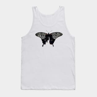 Butterfly Abstract Pattern Tank Top